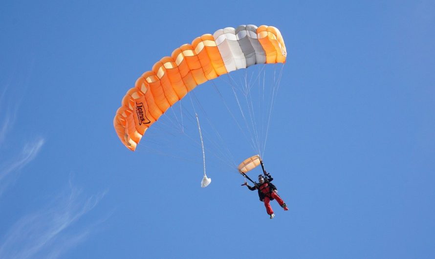 Les &eacute;tapes d&rsquo;un saut en parachute